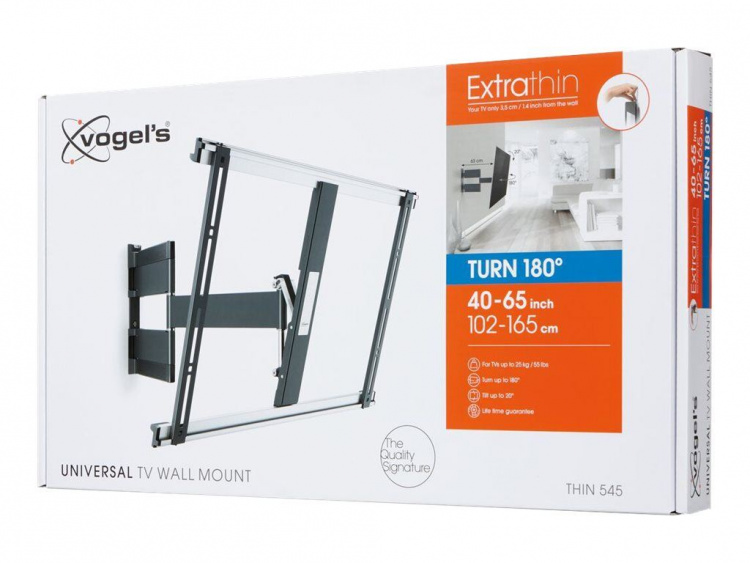 Vogels THIN 545 Väggfäste Turn 180°, 40-65