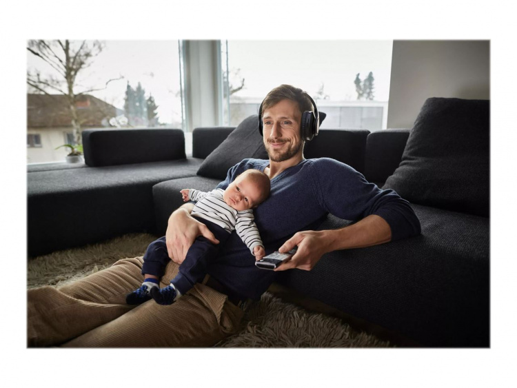 Philips TV-hörlurar TAH6005BK/10 Philips TV-hörlurar TAH6005BK/10