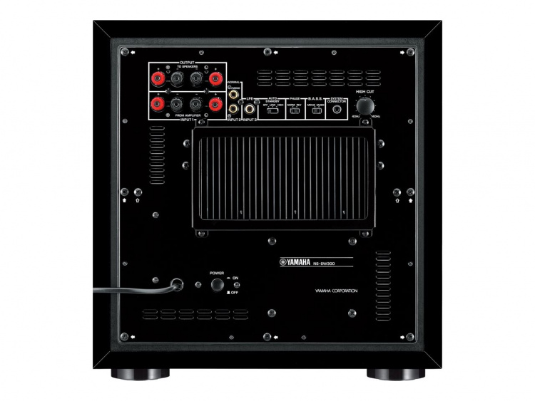 Yamaha NSSW300PB - Subwoofer, Svart