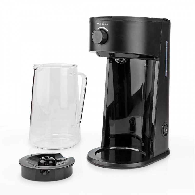 Nedis Iskaffe & Iste-maskin | Filtrera kaffe | 2.5 l | 6 Koppar | Svart Nedis Iskaffe & Iste-maskin | Filtrera kaffe | 2.5 l | 6 Koppar | Svart