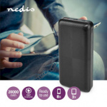 Nedis Powerbank | 20000 mAh | 1.5 / 2.0 / 3.0 A | Antal utgångar: 2 | Utgångsanslutning: 1x USB-A / 1x USB-C™ | Ingångsanslutning: 1x Micro USB / 1x USB-C™ | PD2.0 18W | Litium-polymer