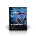 Nedis Gaming Headset | Over-Ear | Stereo | USB Type-A / 2x 3.5 mm | Vikbara Mikrofon | 2.20 m | LED