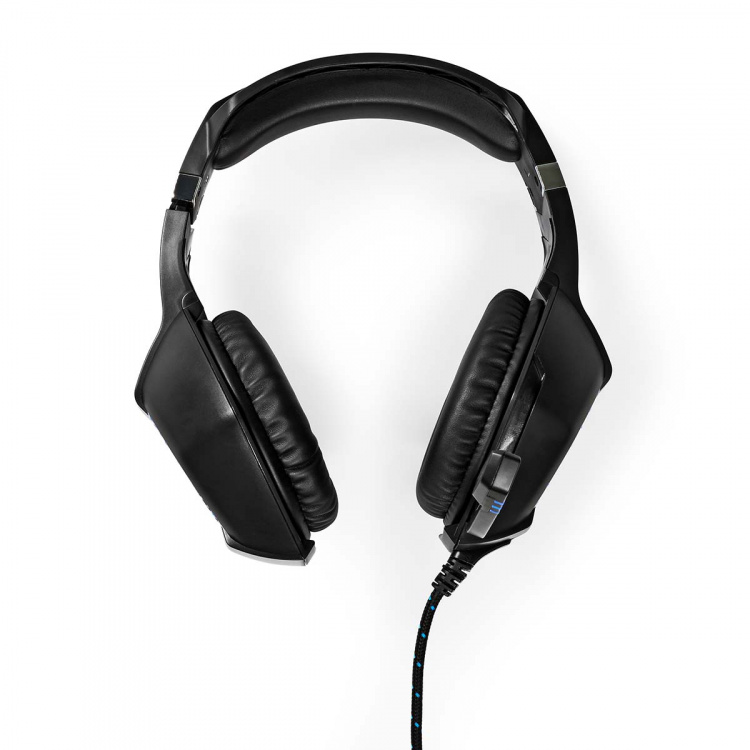 Nedis Gaming Headset | Over-Ear | Stereo | USB Type-A / 2x 3.5 mm | Vikbara Mikrofon | 2.20 m | LED