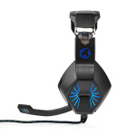 Nedis Gaming Headset | Over-Ear | Stereo | USB Type-A / 2x 3.5 mm | Vikbara Mikrofon | 2.20 m | LED