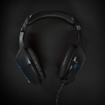 Nedis Gaming Headset | Over-Ear | Stereo | USB Type-A / 2x 3.5 mm | Vikbara Mikrofon | 2.20 m | LED