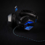 Nedis Gaming Headset | Over-Ear | Stereo | USB Type-A / 2x 3.5 mm | Vikbara Mikrofon | 2.20 m | LED