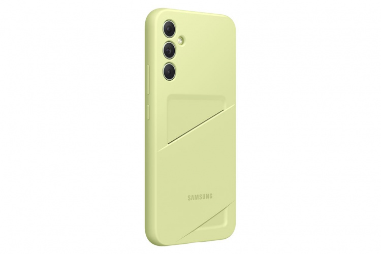 Samsung Card Slot Case Lime Galaxy A34