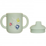 Babblarna Silikonmugg med lock, I naturen Babblarna Silikonmugg med lock, I naturen