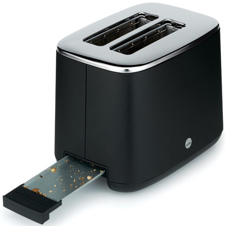 Wilfa Brödrost svart Rostfritt 2 skivig TO2B-1000