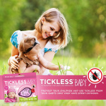 TICKLESS Fästingskydd Baby/Barn Rosa