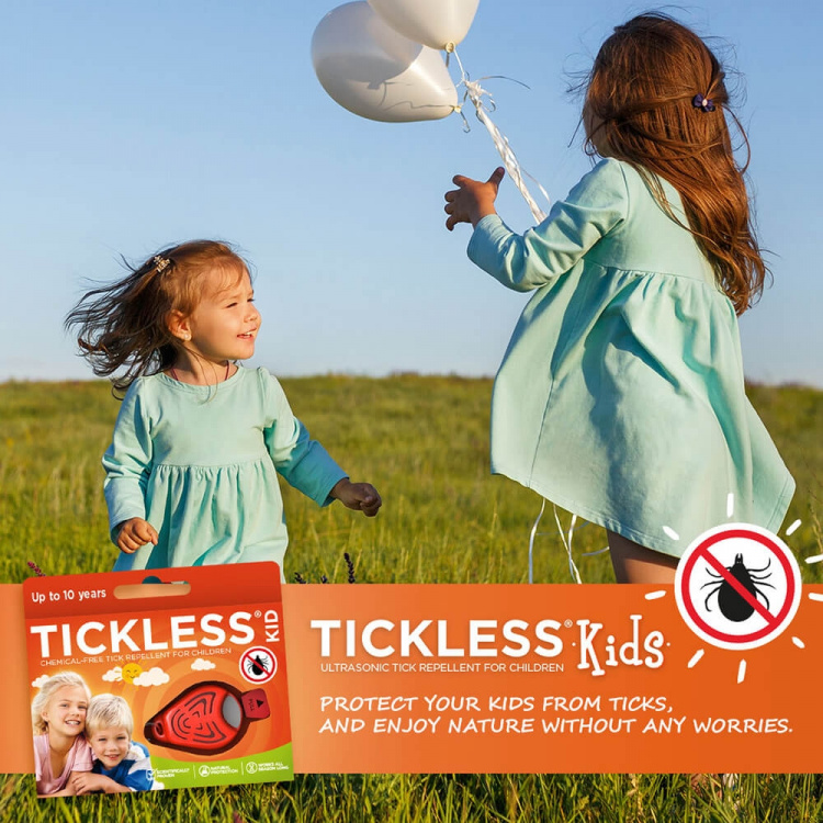 TICKLESS Fästingskydd Baby/Barn Orange TICKLESS Fästingskydd Baby/Barn Orange
