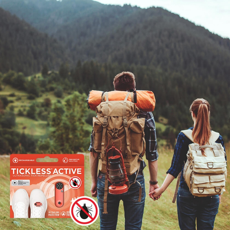 TICKLESS Fästingskydd Aktiv Korall