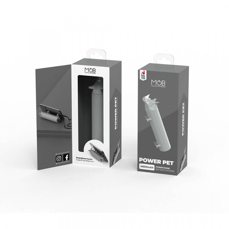 Mobility On Board Powerbank Power Pets 4800mAh Rhino