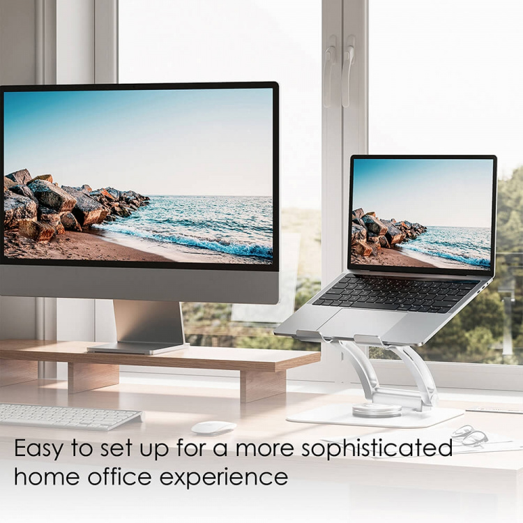 Desire2 Laptopställ Supreme Dual Pivot 360 Desire2 Laptopställ Supreme Dual Pivot 360