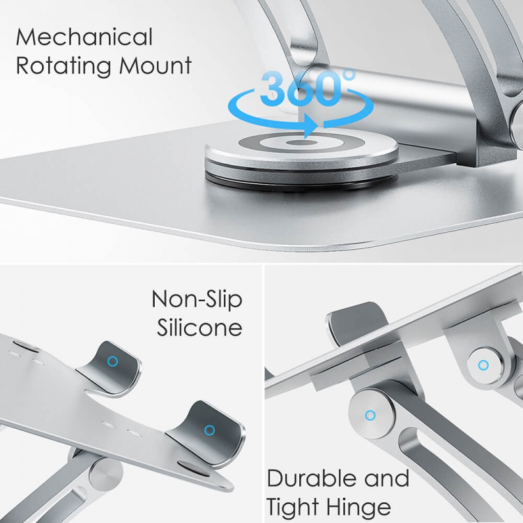 Desire2 Laptopställ Supreme Dual Pivot 360 Desire2 Laptopställ Supreme Dual Pivot 360