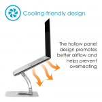 Desire2 Laptopställ Supreme Dual Pivot 360 Desire2 Laptopställ Supreme Dual Pivot 360