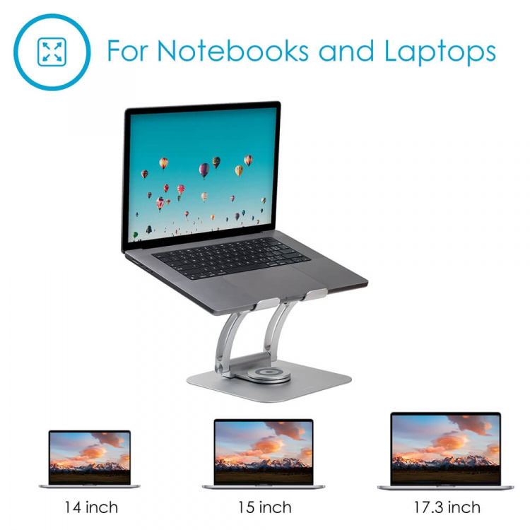 Desire2 Laptopställ Supreme Dual Pivot 360 Desire2 Laptopställ Supreme Dual Pivot 360