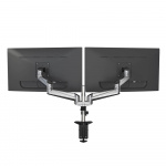 Desire2 Monitor Arm Duo Aluminium Gas