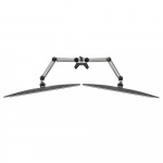 Desire2 Monitor Arm Duo Aluminium Gas