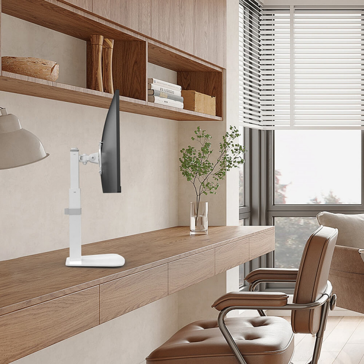 Desire2 Monitorarm Skrivbordsfäste Vit