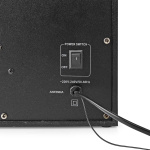 Nedis Gaming högtalare | Högtalarkanaler: 2.1 | Strömadapter | 3.5 mm Hane | 75 W | LED | Volymkontroll