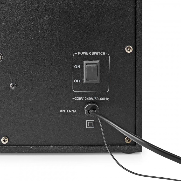 Nedis Gaming högtalare | Högtalarkanaler: 2.1 | Strömadapter | 3.5 mm Hane | 75 W | LED | Volymkontroll