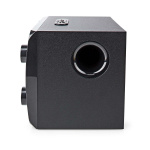 Nedis Gaming högtalare | Högtalarkanaler: 2.1 | Strömadapter | 3.5 mm Hane | 75 W | LED | Volymkontroll