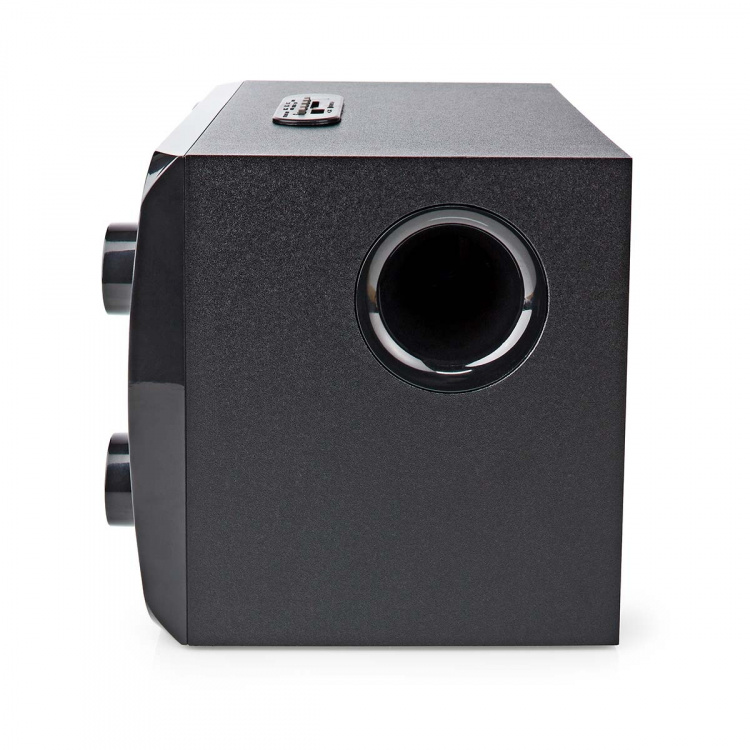 Nedis Gaming högtalare | Högtalarkanaler: 2.1 | Strömadapter | 3.5 mm Hane | 75 W | LED | Volymkontroll