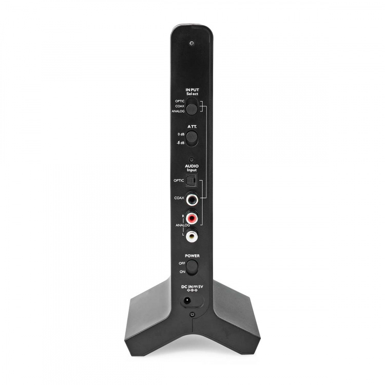 Nedis Trådlösa TV-hörlurar | Wi-Fi | Over-Ear | Maximal batteritid: 8 timmar | 25 m | Digitalt ljud | Batteri docka | Svart Nedis Trådlösa TV-hörlurar | Wi-Fi | Over-Ear | Maximal batteritid: 8 timmar | 25 m | Digitalt ljud | Batteri docka | Svart