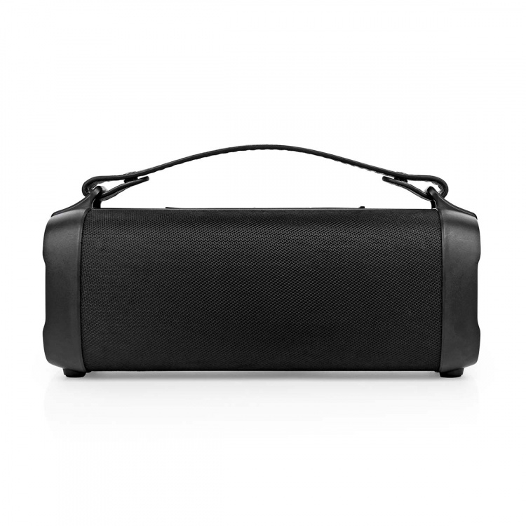 Nedis Bluetooth® Party Boombox | 5 timmar | 2.0 | 24 W | Uppspelning av media: AUX / USB | X4 | Synkroniseringsbar | Bärhandtag | Festljus | Svart