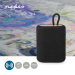 Nedis Bluetooth® Högtalare | Maximal batteritid: 7 timmar | Handhållen design | 7 W | Mono | Inbygd mikrofon | Synkroniseringsbar | Svart Nedis Bluetooth® Högtalare | Maximal batteritid: 7 timmar | Handhållen design | 7 W | Mono | Inbygd mikrofon | Synkroniseringsbar | Svart