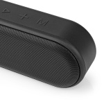 Nedis Bluetooth® Högtalare | Maximal batteritid: 12 timmar | Handhållen design | 16 W | Stereo | Inbygd mikrofon | IPX6 | Synkroniseringsbar | Svart