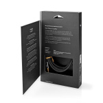 Nedis Stereoljudkabel | 3.5 mm Hane | 3.5 mm Hane | Guldplaterad | 2.00 m | Rund | Grå / Grått Med Metall | Kartong med täckt fönster Nedis Stereoljudkabel | 3.5 mm Hane | 3.5 mm Hane | Guldplaterad | 2.00 m | Rund | Grå / Grått Med Metall | Kartong med täckt fönster