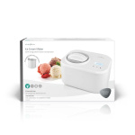 Nedis Glassmaskin | 1.0 l | Vit | Plast