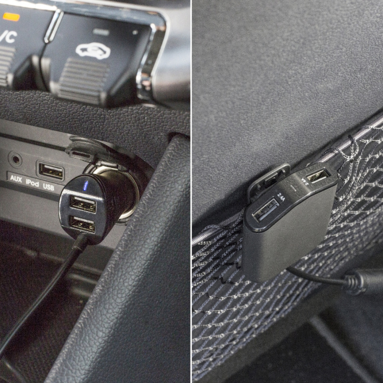 Sweex Billaddare 4-Utgångar 9.6 A USB Svart Sweex Billaddare 4-Utgångar 9.6 A USB Svart