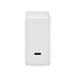 Nedis Väggladdare | 100 W | GaN | Snabbladdnings funktion | 3.0 / 5.0 A | Antal utgångar: 1 | USB-C™ | Automatiskt val av Spänning | Vit Nedis Väggladdare | 100 W | GaN | Snabbladdnings funktion | 3.0 / 5.0 A | Antal utgångar: 1 | USB-C™ | Automatiskt val av Spänning | Vit