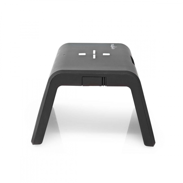 Nedis Trådlös laddare för Väckarklocka | Qi certifierad | 5 / 7.5 / 10 / 15 W | USB-A Male | Nattlampa | 2 Larmtider | Snooze-funktion