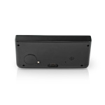 Nedis Trådlös laddare för Väckarklocka | Qi certifierad | 5 / 7.5 / 10 / 15 W | USB-A Male | 2 Larmtider | Snooze-funktion Nedis Trådlös laddare för Väckarklocka | Qi certifierad | 5 / 7.5 / 10 / 15 W | USB-A Male | 2 Larmtider | Snooze-funktion