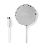 Nedis Trådlös laddning | Ställ | 5 / 7.5 / 10 / 15 W | 1.0 / 1.1 / 1.67 / 2 A | Kabel ingår | USB Type-C™ | 1.00 m Nedis Trådlös laddning | Ställ | 5 / 7.5 / 10 / 15 W | 1.0 / 1.1 / 1.67 / 2 A | Kabel ingår | USB Type-C™ | 1.00 m