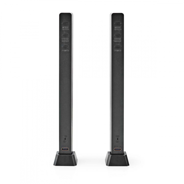 Nedis Spelljus | RGB | Batteridriven | Används för: Dator / Skrivbord | Svart