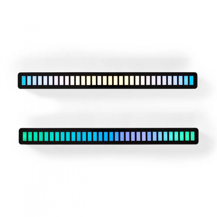 Nedis Spelljus | RGB | Batteridriven | Används för: Dator / Skrivbord | Svart