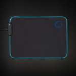 Nedis Gaming musmatta | Gummi / Mikrofiber | Svart