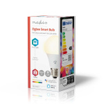 Nedis SmartLife Full Färg Glödlampa | E27 | 806 lm | 9 W | RGB / Varm till cool vit | 2200 - 6500 K | Android™ / IOS | Glödlampa | 1 st