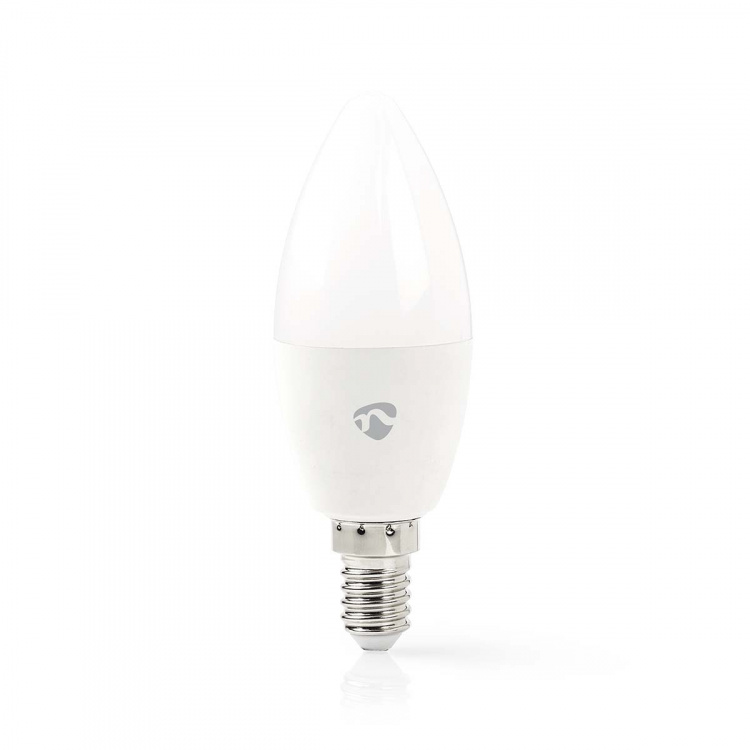 Nedis SmartLife Full Färg Glödlampa | E14 | 470 lm | 4.90 W | RGB / Varm till cool vit | 2200 - 6500 K | Android™ / IOS | Ljus | 1 st Nedis SmartLife Full Färg Glödlampa | E14 | 470 lm | 4.90 W | RGB / Varm till cool vit | 2200 - 6500 K | Android™ / IOS | Ljus | 1 st