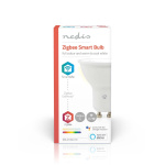 Nedis SmartLife Full Färg Glödlampa | Zigbee 3.0 | GU10 | 345 lm | 4.7 W | RGB / Varm till cool vit | 2200 - 6500 K | Android™ / IOS | Spot | 1 st