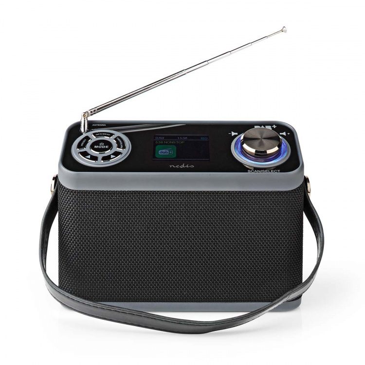 Nedis DAB+ Radio | Bordsdesign | DAB+ / FM | 2.40 