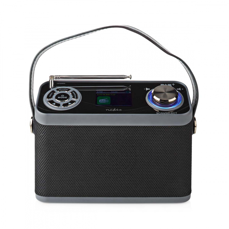 Nedis DAB+ Radio | Bordsdesign | DAB+ / FM | 2.40 