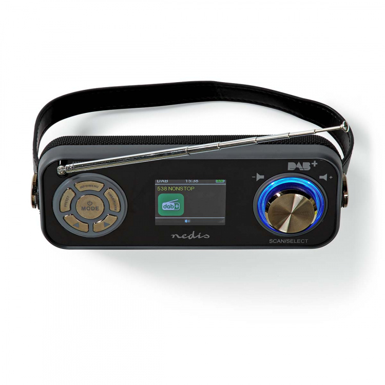 Nedis DAB+ Radio | Bordsdesign | DAB+ / FM | 2.40 