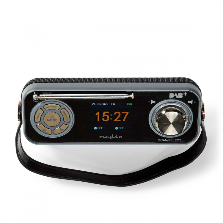 Nedis DAB+ Radio | Bordsdesign | DAB+ / FM | 2.40 