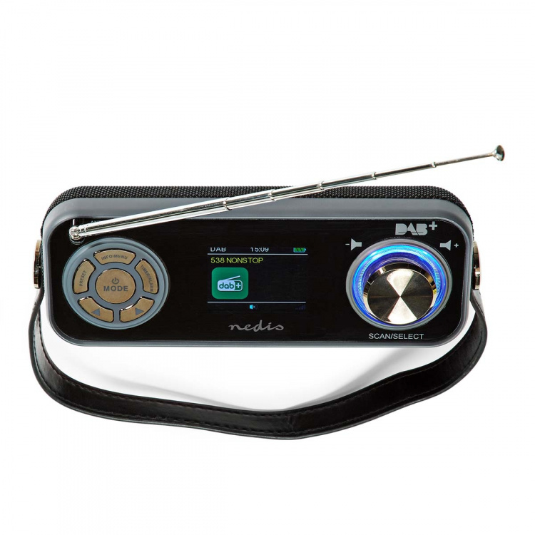 Nedis DAB+ Radio | Bordsdesign | DAB+ / FM | 2.40 